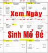 Xem ngày sinh mổ đẻ cho bé trai sinh năm 2021, tuổi bố 1988 và mẹ 1990