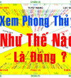 Xem phong thủy như thế nào mới đúng?